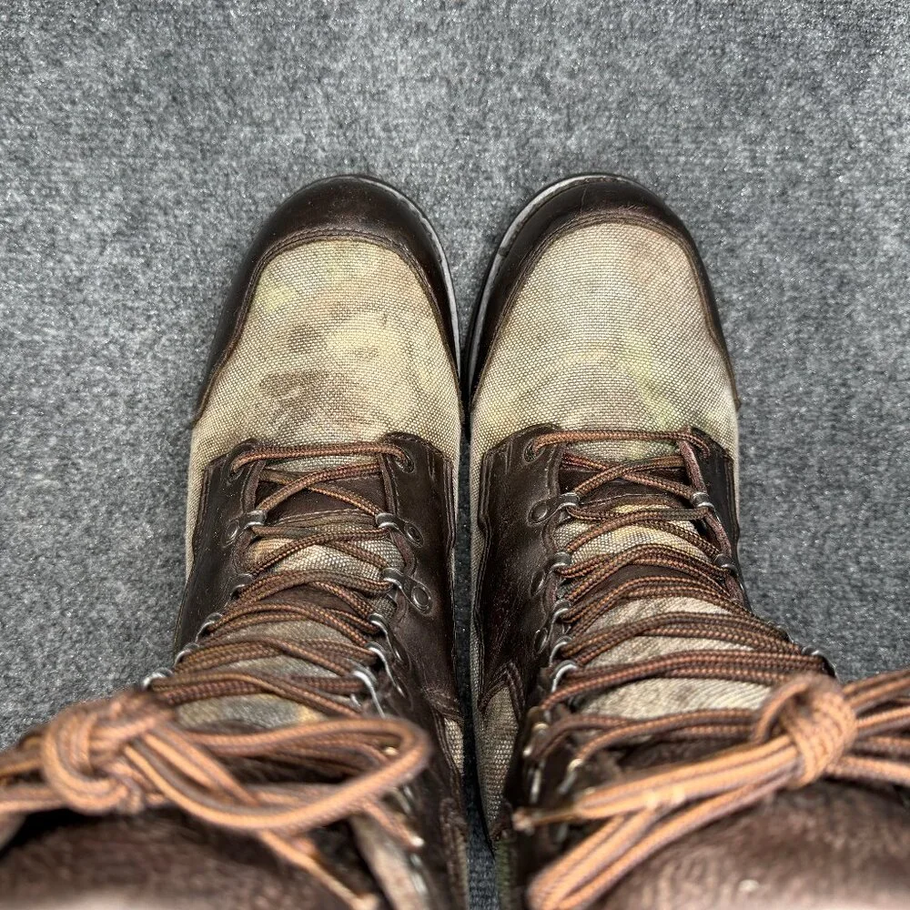 Rocky BearClaw 2 GTX Boots Men 10 Brown Leather Camo Gore-Tex Waterproof Hunting